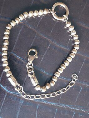 Signed Fossil Single Strand Bracelet